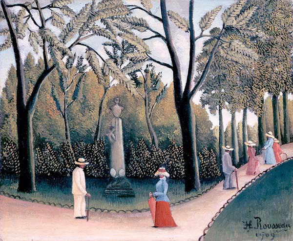 The Luxembourg Gardens-Monument to Chopin